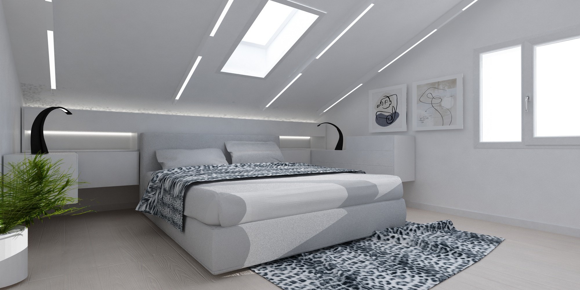 arredare un appartamento mansardato copyright spinteriordesign
